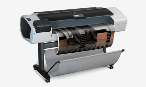 HP Designjet T1200 - Inks