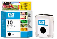 HP 10 Black Ink Cartridge 69-ml