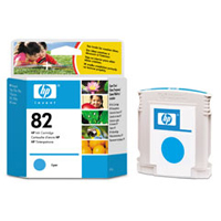 HP 82 Cyan Ink Cartridge 69-ml