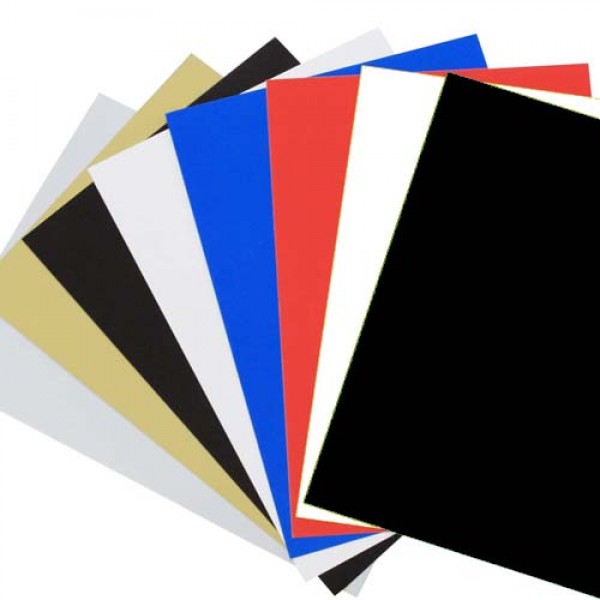 A3 Black Leathergrain Binding Covers - 250 Micron