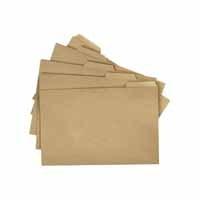 Q-Connect Tabbed Folder 170gsm Foolscap