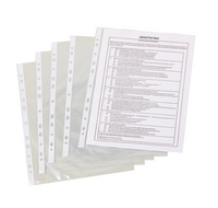 Punched Pockets A4 50 Micron 