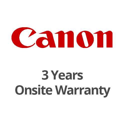 Canon 3 Year On-Site Warranty - TM Series