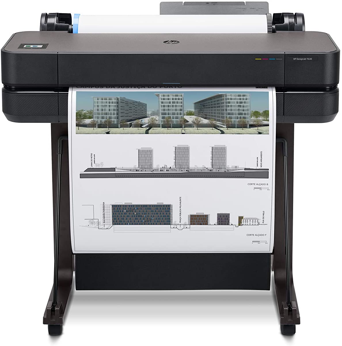 HP DesignJet T630 - A1 Wide Format Printer with Stand